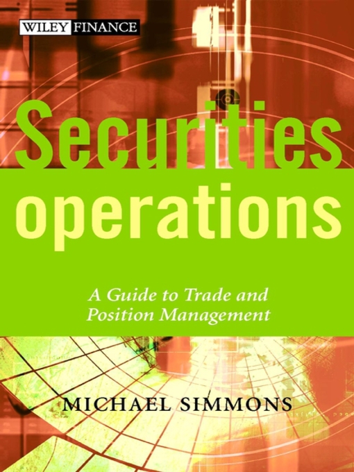 Title details for Securities Operations by Michael Simmons - Available